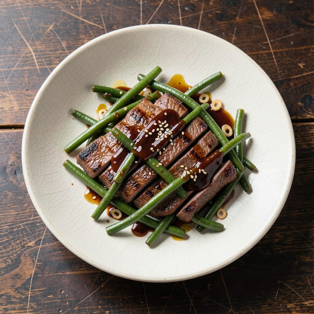 Beef and Long Beans Recipe: Wok-Hei Crispy Beef with Silky Green Beans