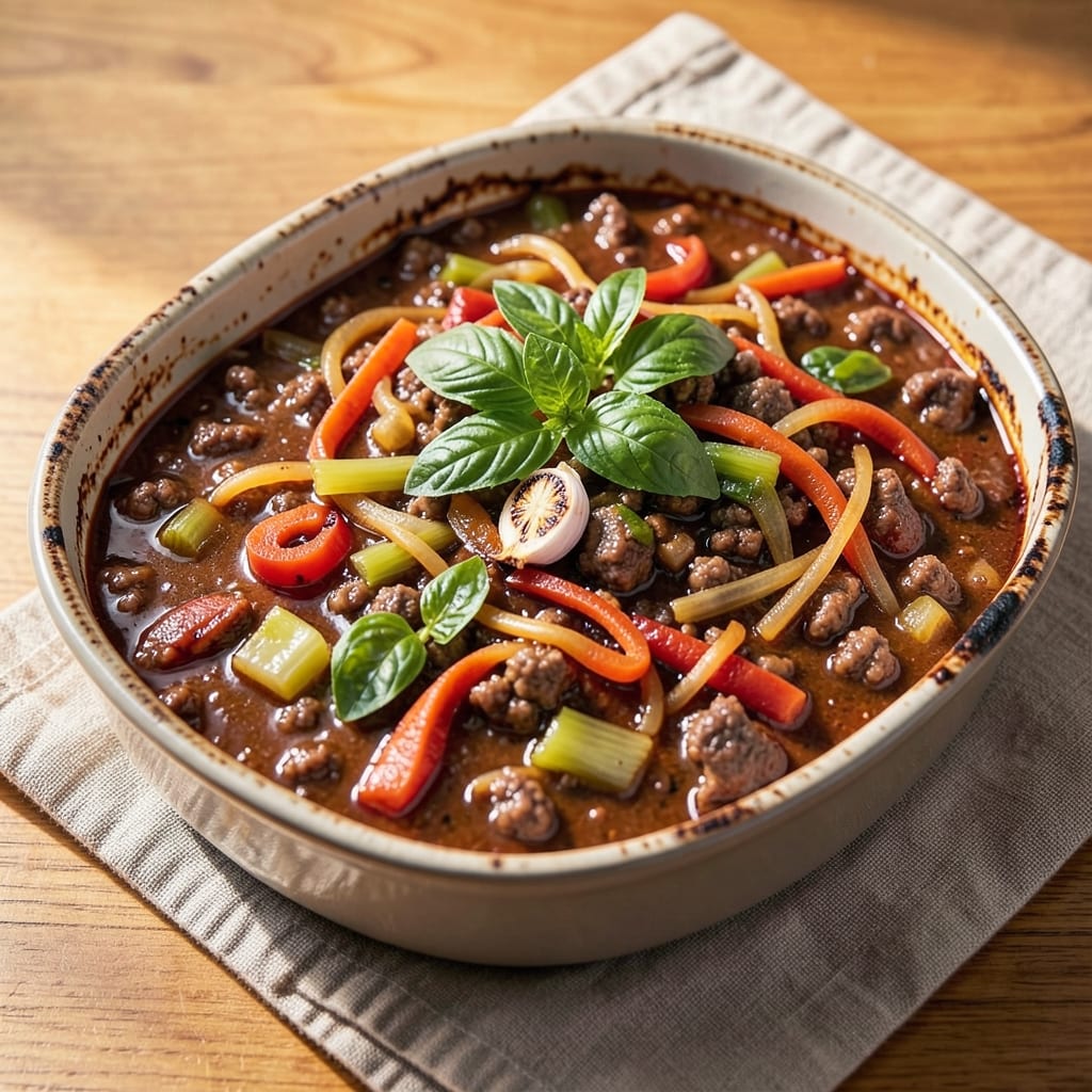 Beef and Pork Bolognese Sauce Recipe: Deep Umami Simmer for Pasta Perfection