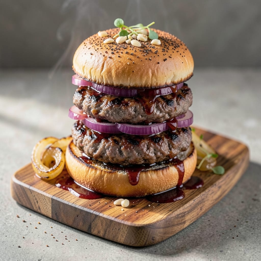 Bbq Beef Hamburgers Best Recipe: Smoky Char and Juicy Centers Every Time