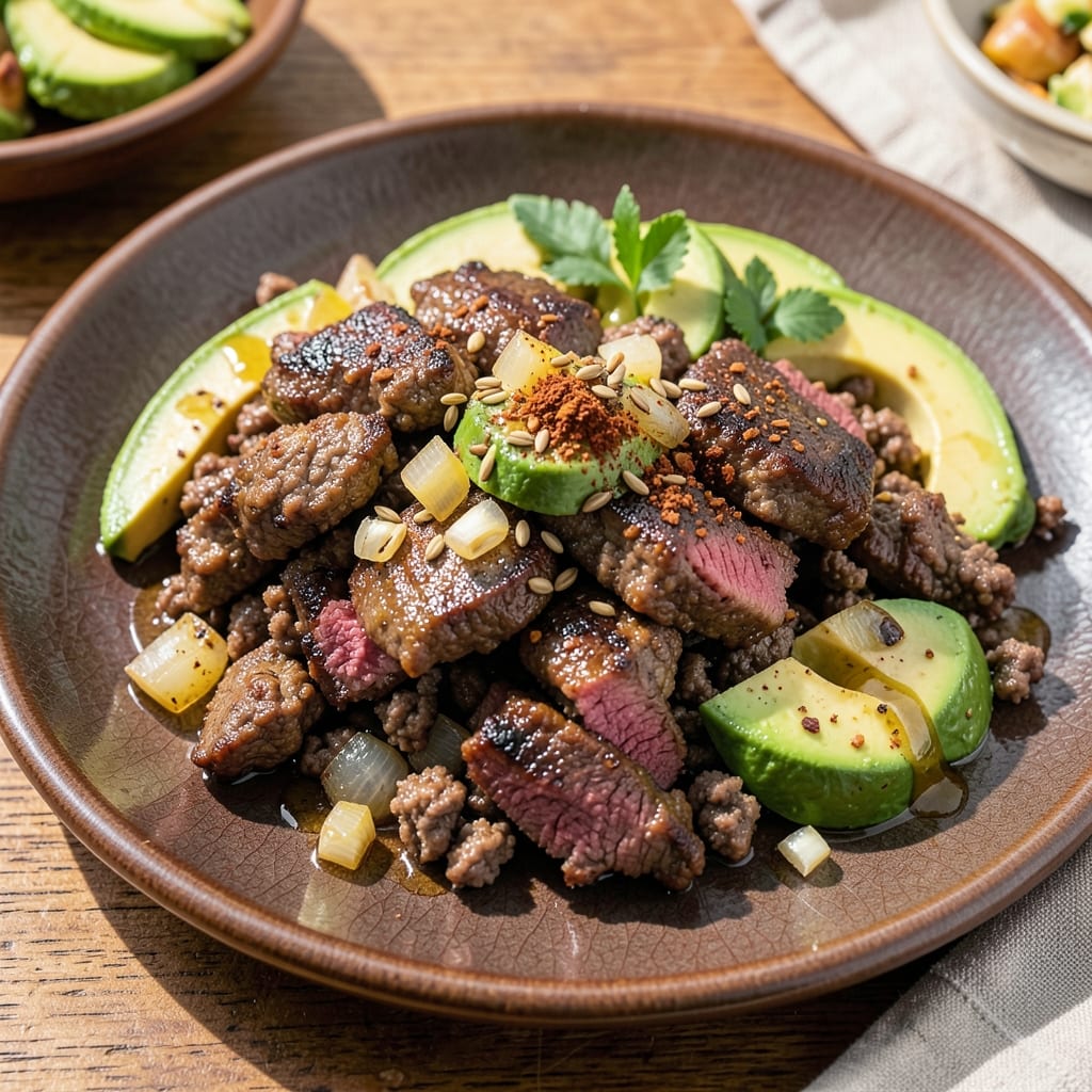 Avocado Ground Beef Recipe Ideas: One-Pan Creamy Spice Fusion