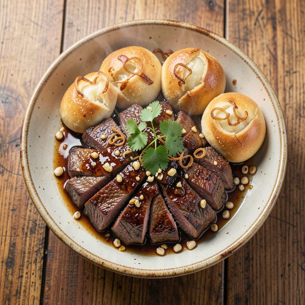 Beef Asado Siopao Recipe: Steamed Buns Stuffed With Smoky Grilled Beef