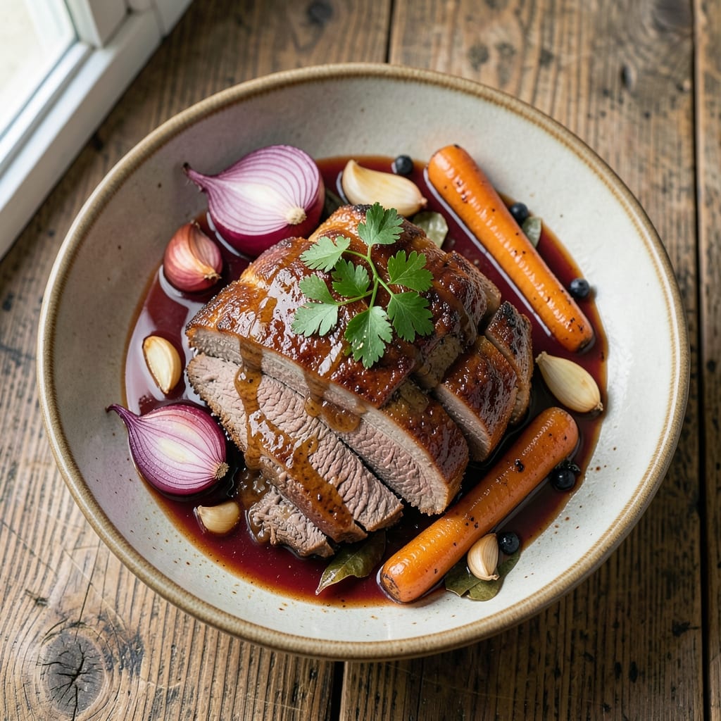 Awesome Corned Beef Recipe: Slow-Braised Spice Bomb With Crunchy Potato Topping