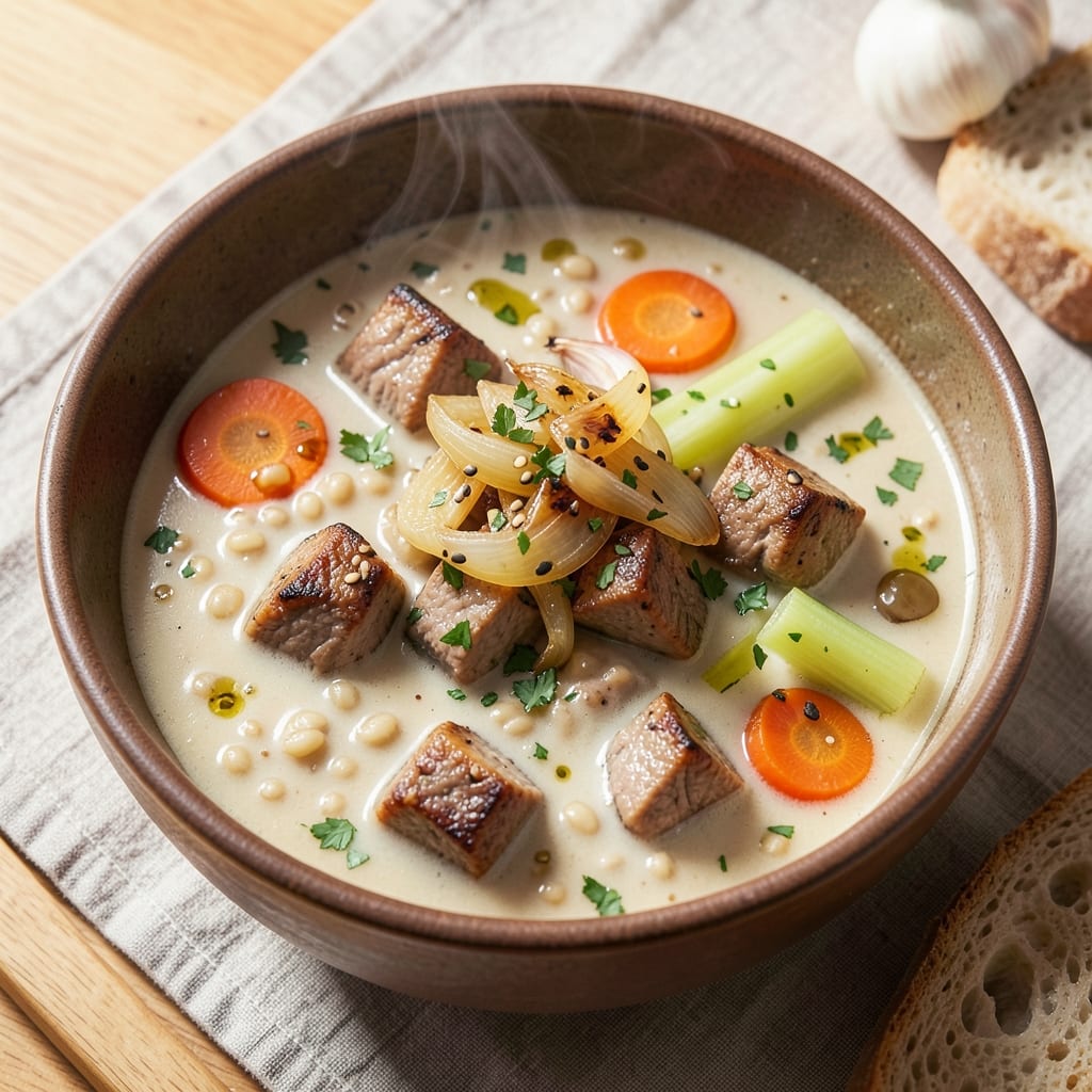 Beef Barley Soup Recipe Stovetop: Hearty One-Pot Warmth in Under an Hour