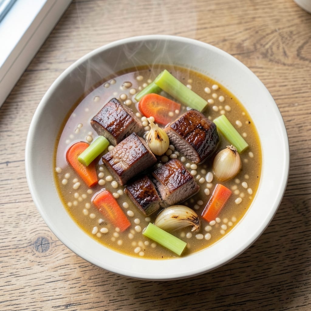 Beef Barley Soup Canning Recipe: Slow-Simmered Depth Preserved for Months