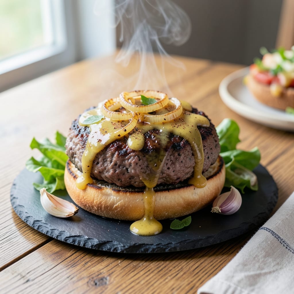 BBQ Beef Patties Recipe: Smoky Grill-Master Crust and Juicy Centers