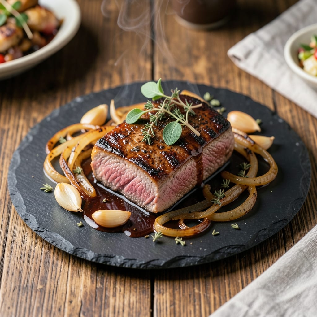 BBQ Beef Fillet Recipe: Smoky Charred Crust With Juicy Centers