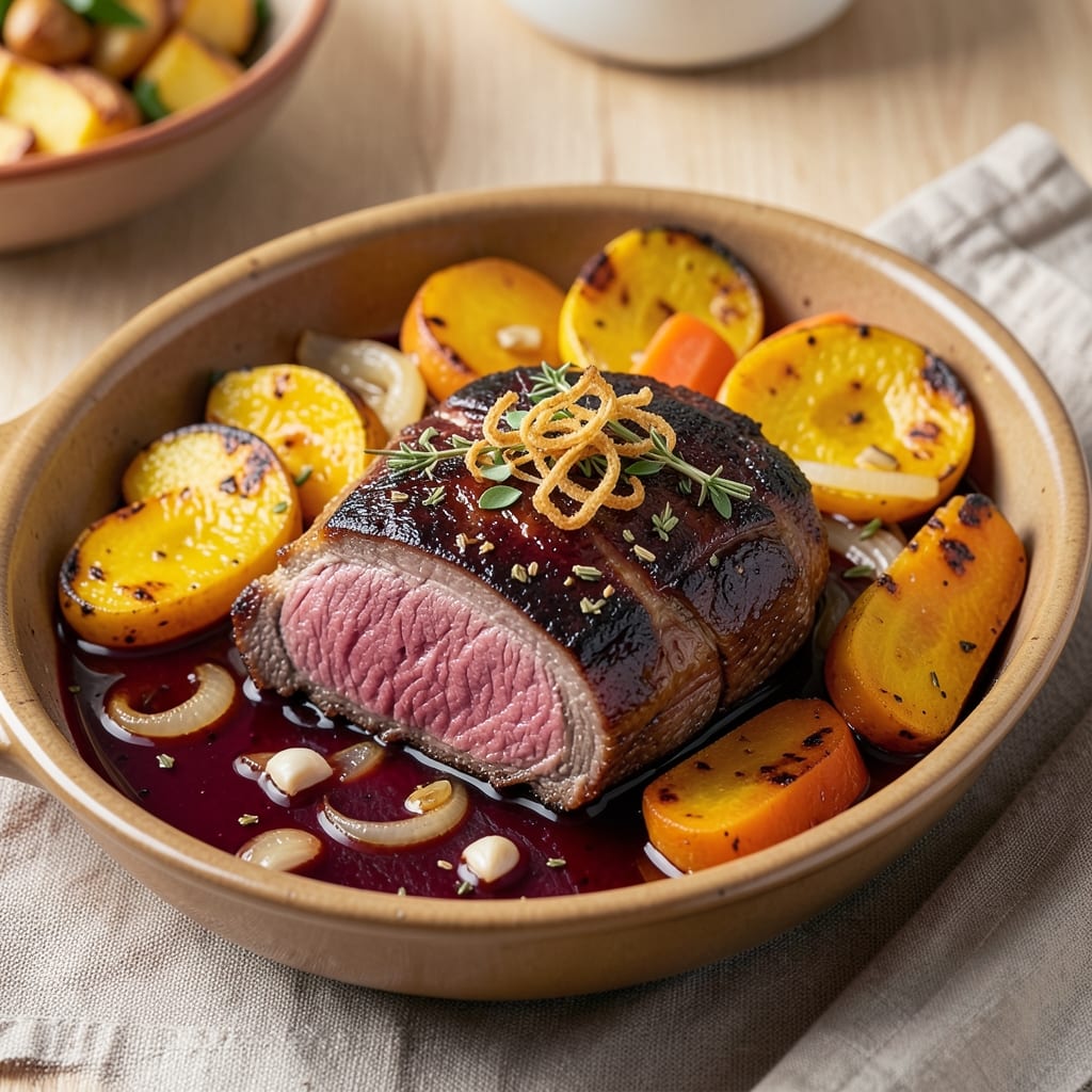 Beef and Yellow Squash Recipe: One-Pot Herb-Infused Harmony