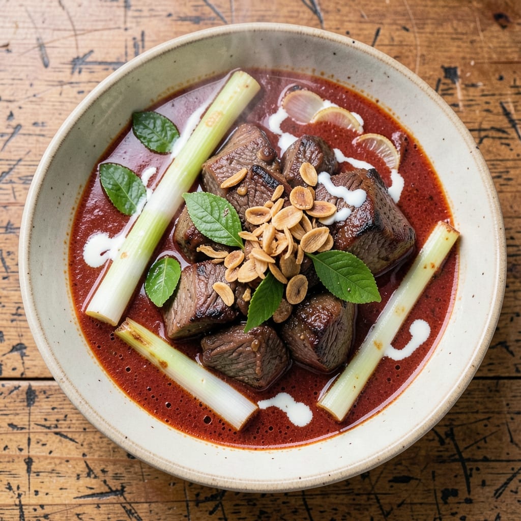 Authentic Thai Red Beef Curry Recipe: Spicy-Kick Coconut Richness in One Pot