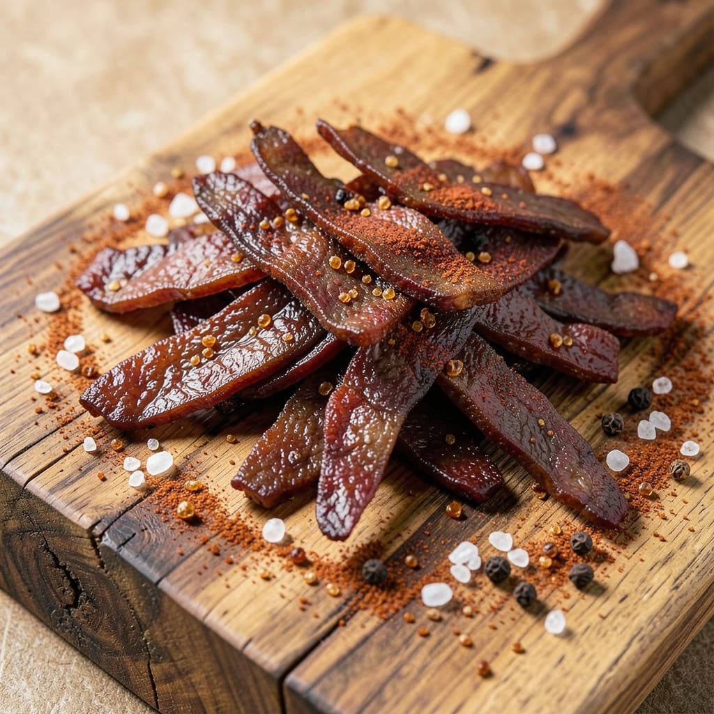 BBQ Flavored Beef Jerky Recipe: Smoky-Sweet Cuts That Last Months
