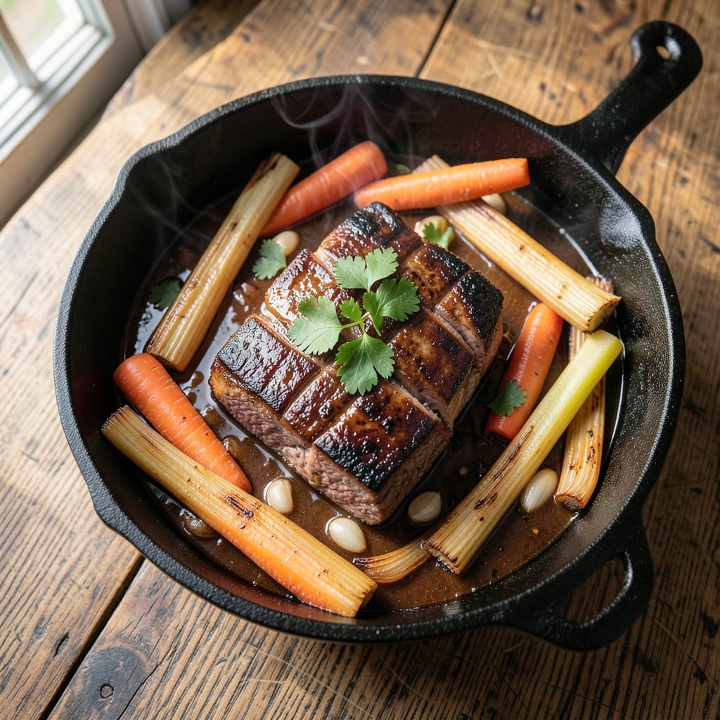 Beef and Stout Stew Recipe: Deep Umami Bite from Slow-Braised Beef