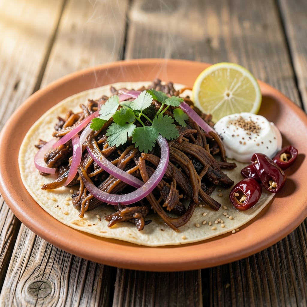 Authentic Mexican Shredded Beef Taco Recipe: Smoky Chipotle and Cumin-Kissed Tenderness