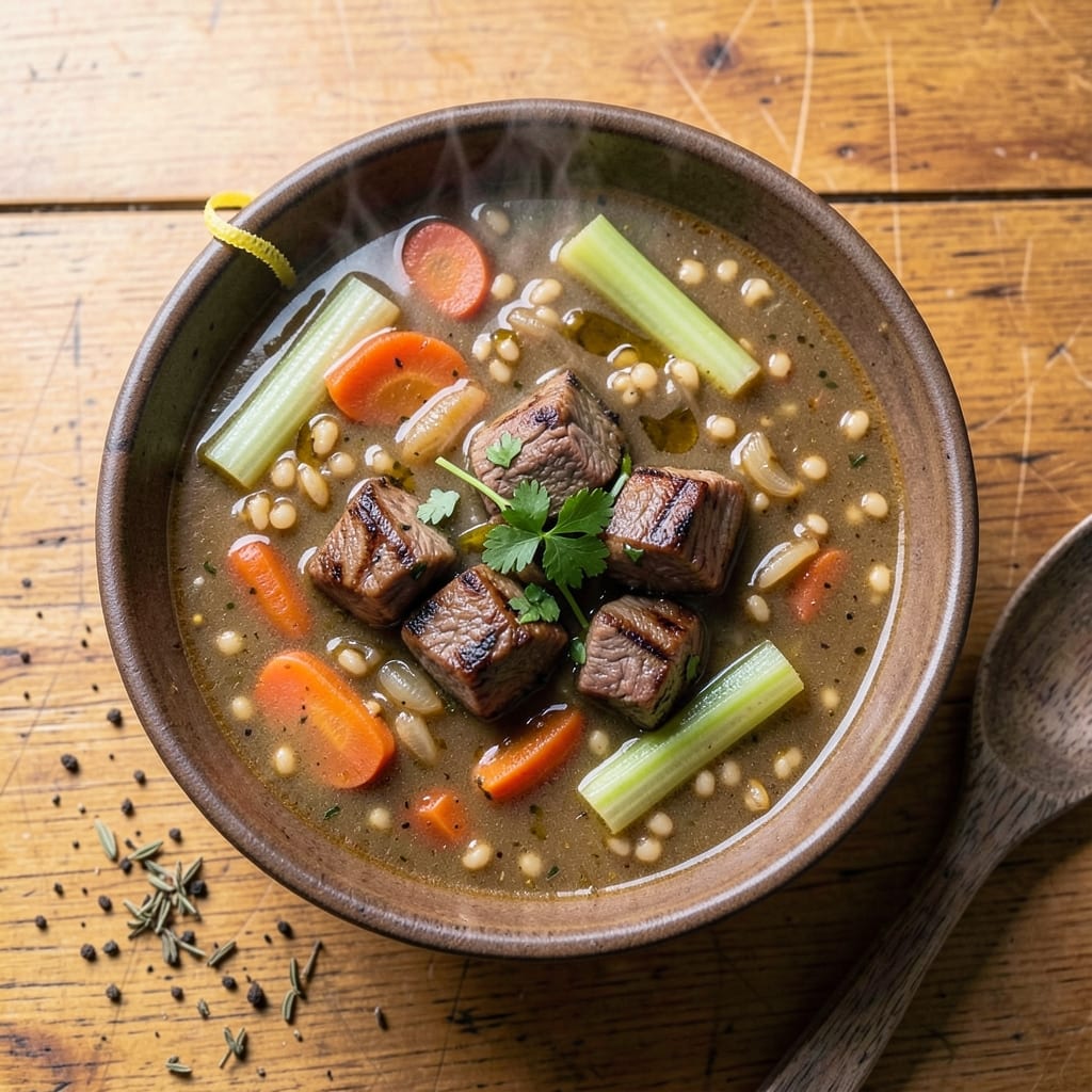 Beef and Barley Soup Recipe: Rachael Ray's One-Pot Hearty Classic