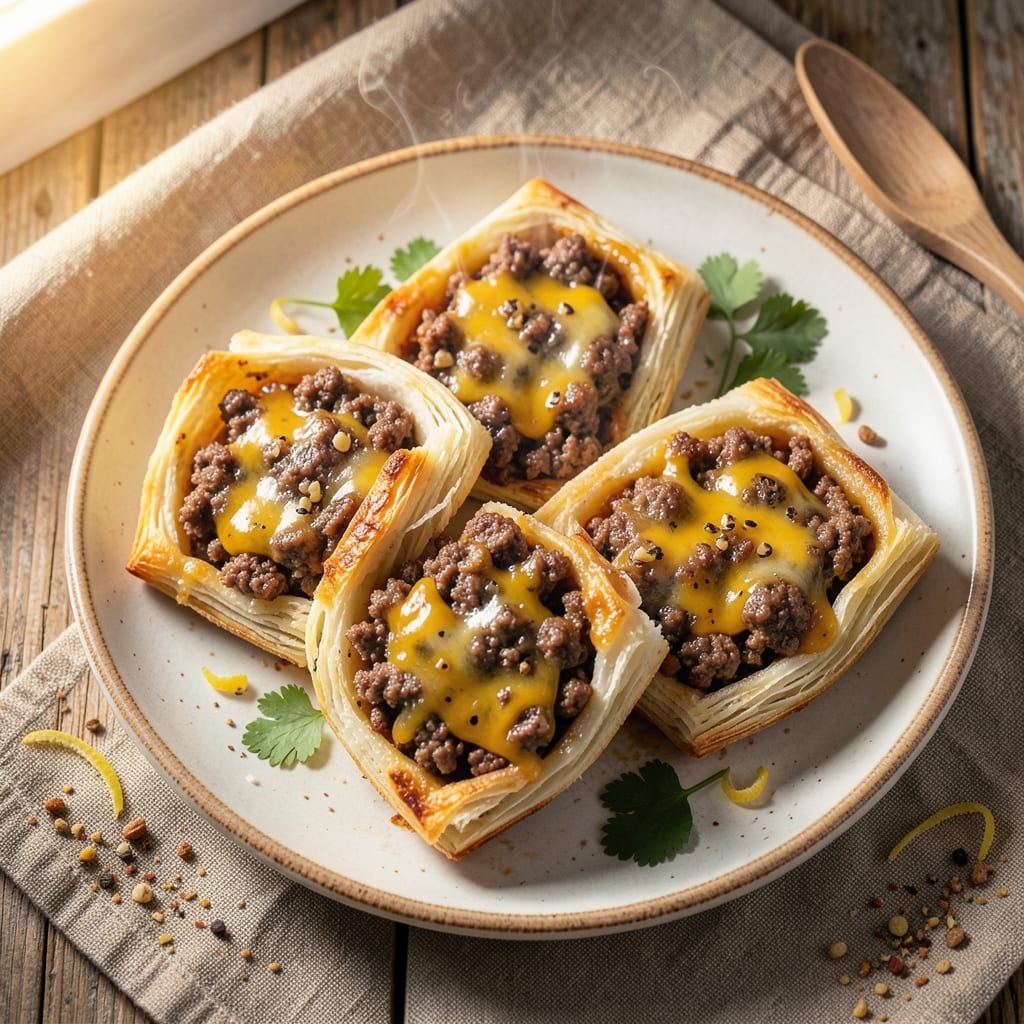 Beef and Cheese Pastelitos Recipe: Flaky-Dough Wrapped Cheese Delight