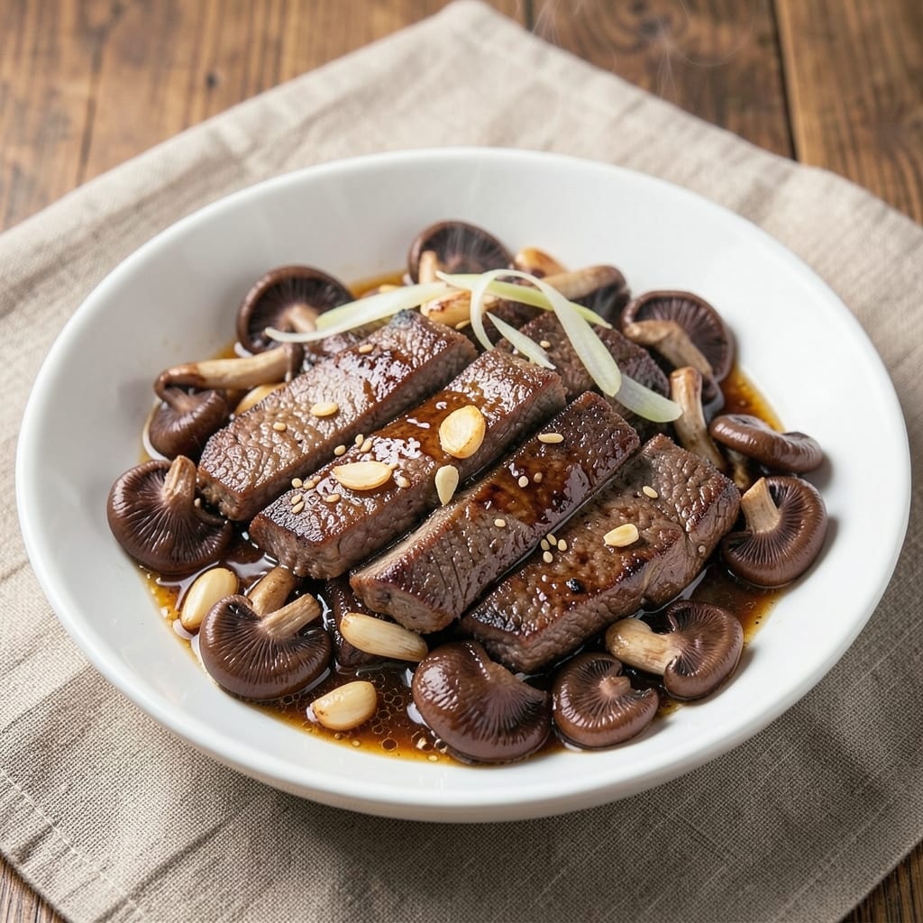 Beef and Shiitake Mushroom Stir Fry Recipe: Wok-Hei Crispy Beef with Umami Mushroom Depth