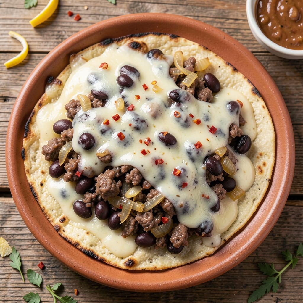 Beef and Bean Quesadilla Recipe: Crispy Tortilla Layers With Melty Cheese Magic