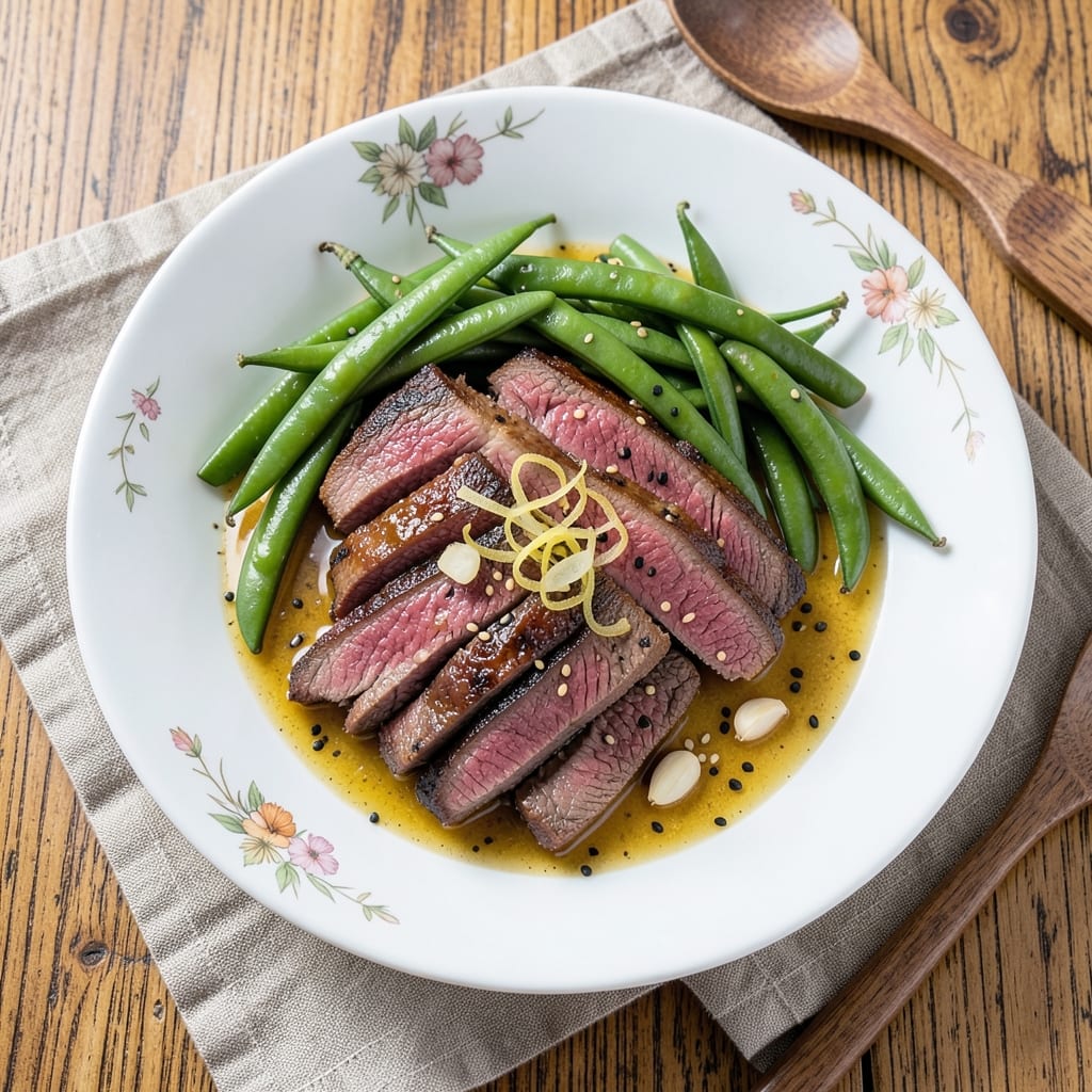 Beef and Snap Peas Recipe: Wok-Hei Crispy Beef with Bright Green Pods