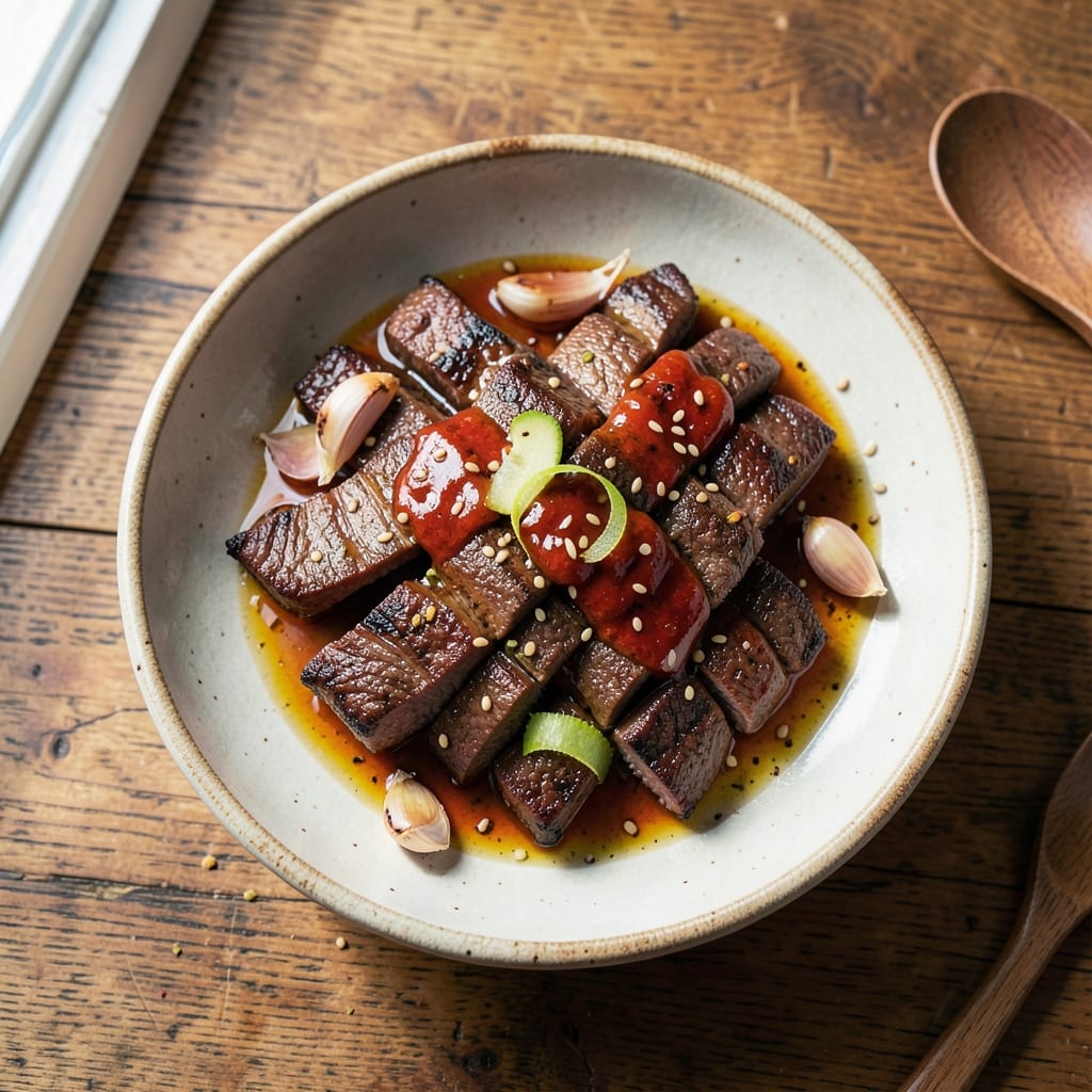 Bamboo Stir-Fry Beef Recipe: Wok-Hei Crispy Bites with Sweet-Chili Gloss