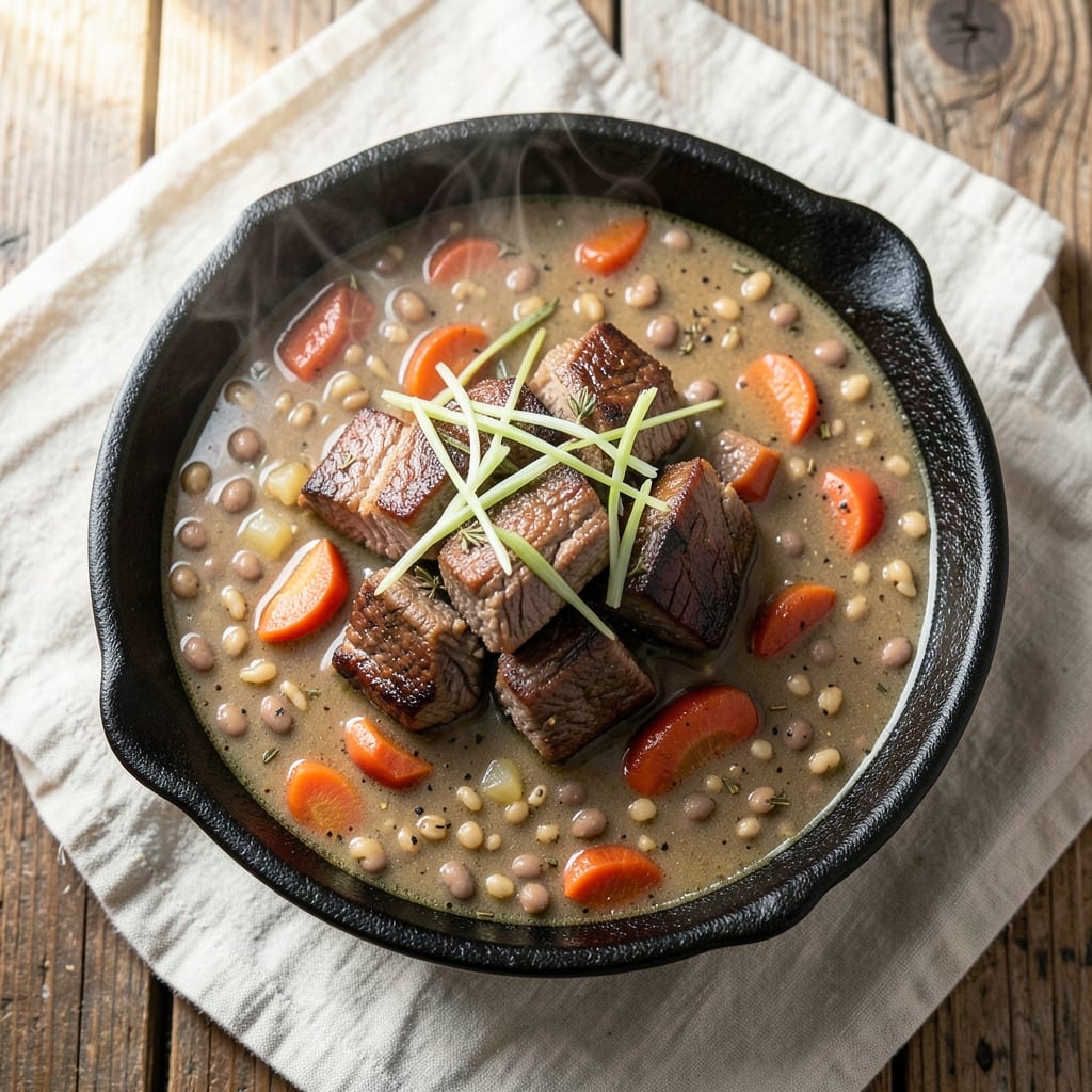 Beef Barley Lentil Soup Recipe: Hearty One-Pot Meal With Earthy Depth