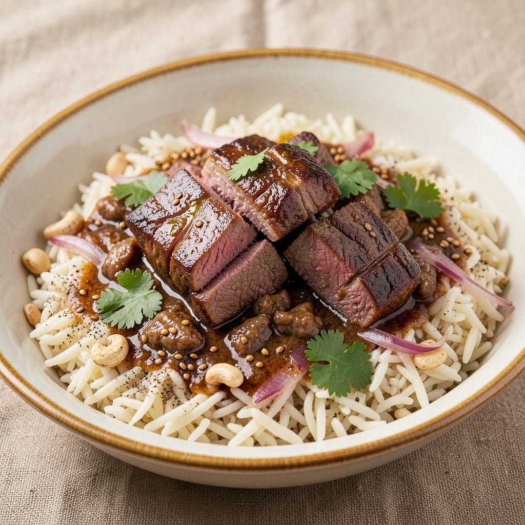 Basmati Rice with Beef Recipe: Fragrant Spice-Infused One-Pot Dinner