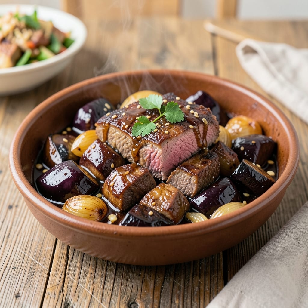 Beef Aubergine Recipe: Deep Umami Braise With Caramelized Eggplant