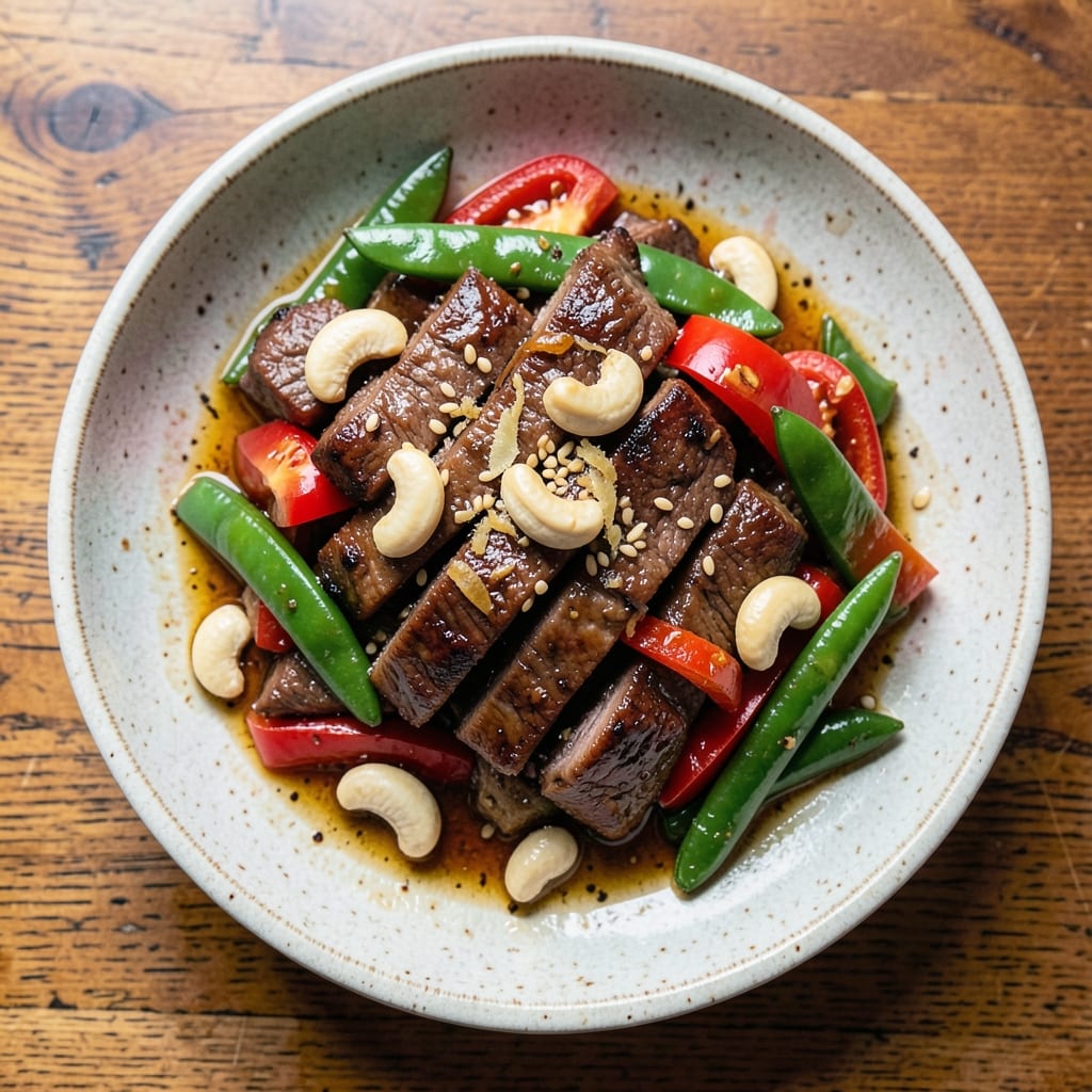 Beef and Cashew Stir Fry Recipe: Nutty Crunch Meets Wok-Hei Crispy Bites
