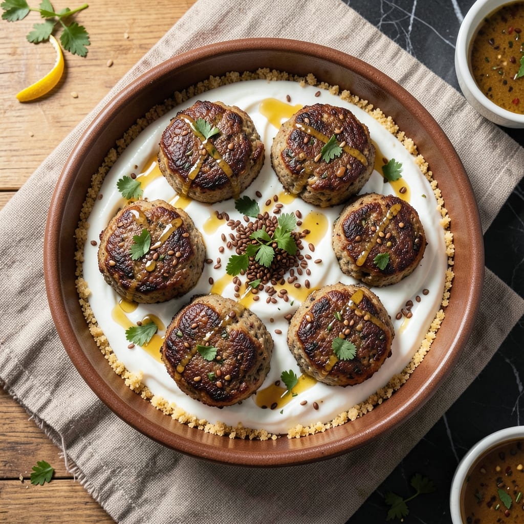 Baked Beef Kofta Recipe: Spiced Meatballs With Crispy Edges