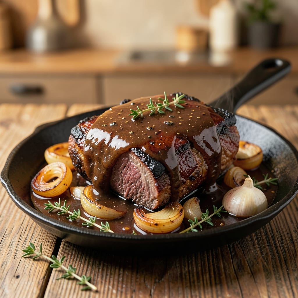 Beef and Stout Recipe: Deep Umami Brewed With Caramelized Onions