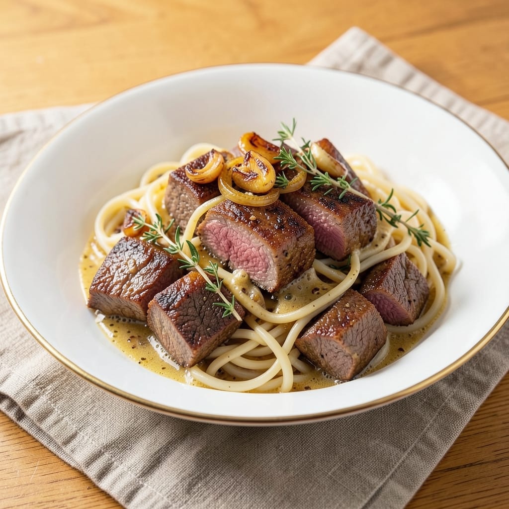 Beef and Butter Noodles Recipe: Buttery Sauce That Coats Every Strand