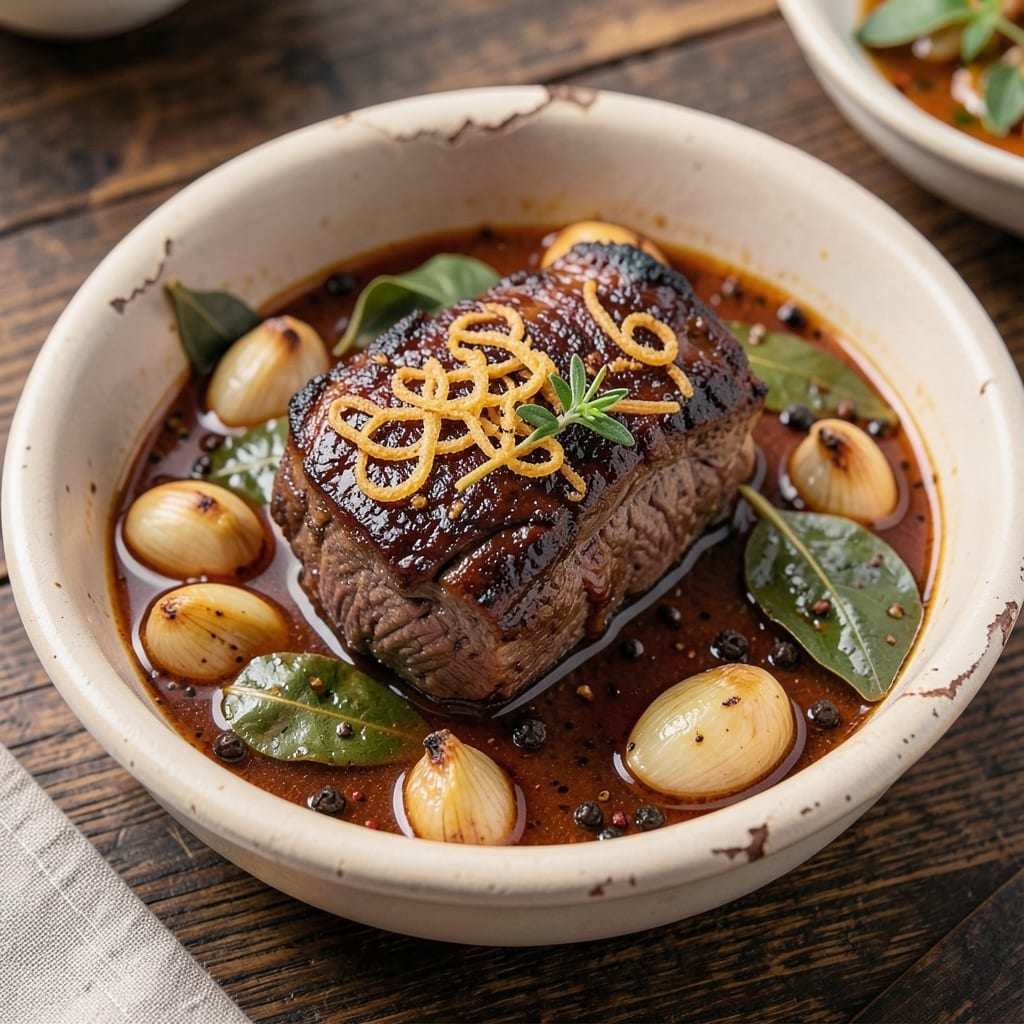 Beef Adobo Recipe Filipino Style: Savory Soy-Vinegar Braise with Crispy Edges
