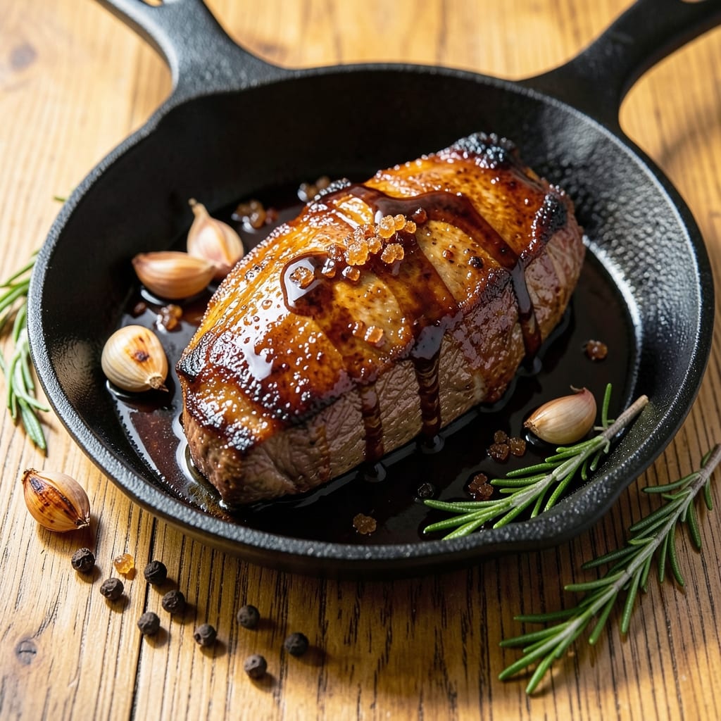 BBQ Beef Roast Marinade Recipe: Deep-Red Rub That Caramelizes to Sticky Glaze