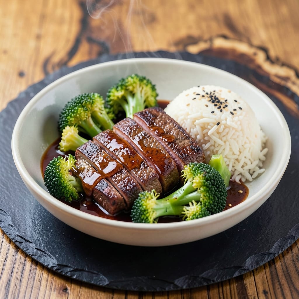 Beef and Broccoli Recipe With Teriyaki Sauce: Wok-Heated Crispy Beef and Silky Broccoli
