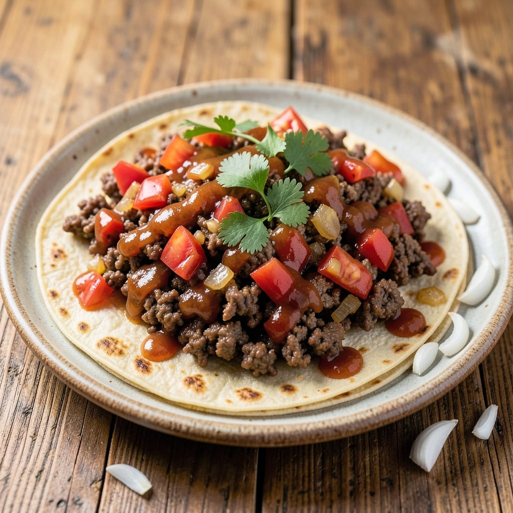 Baked Ground Beef Tacos Recipe: Crispy Tortillas Loaded With Spiced Beef