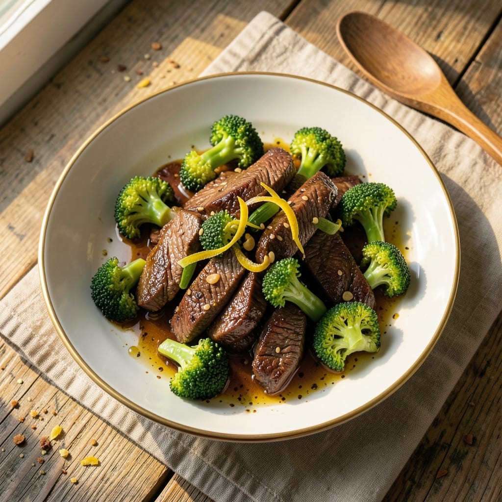 Beef and Broccoli Recipe With Sesame Oil: Umami-Packed Stir-Fry With Nutty Finish