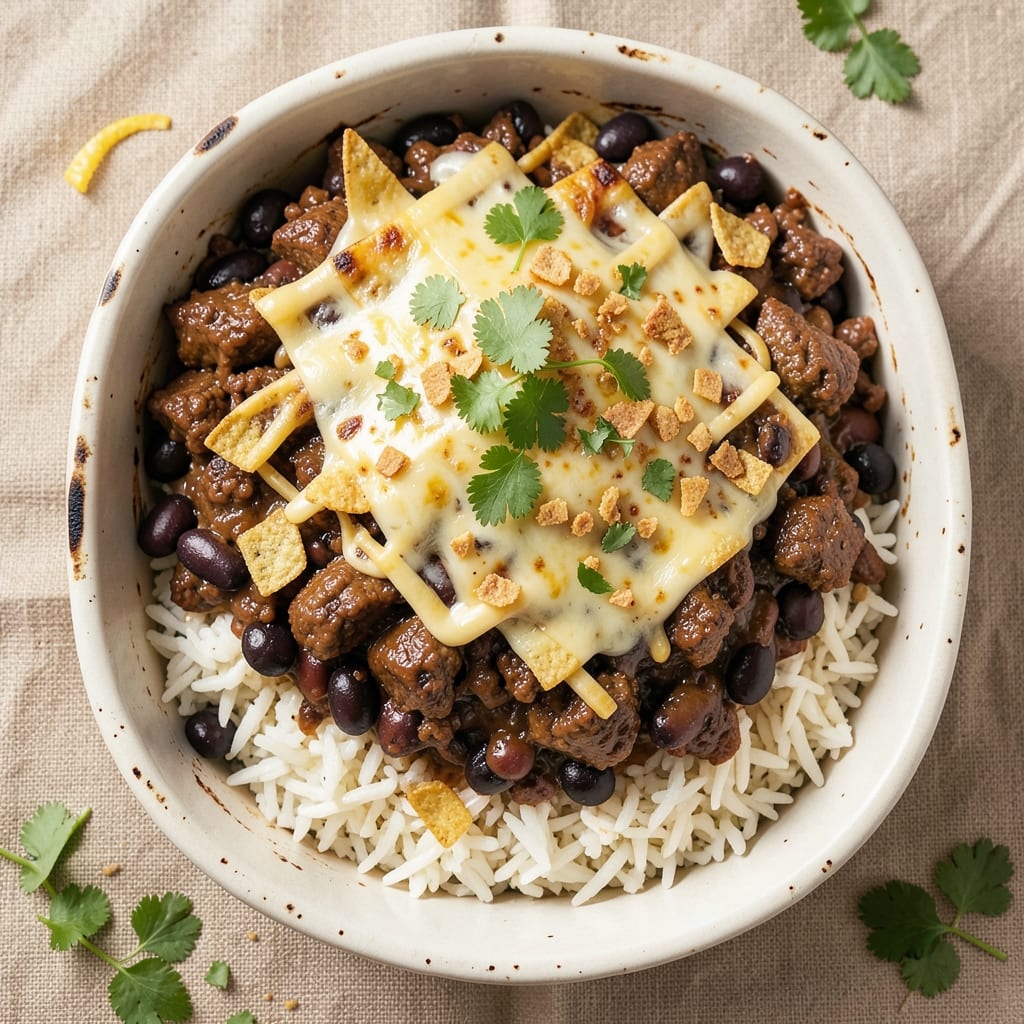 Beef and Bean Taco Casserole Recipe: One-Pot Fiesta With Crunchy Tortilla Crust