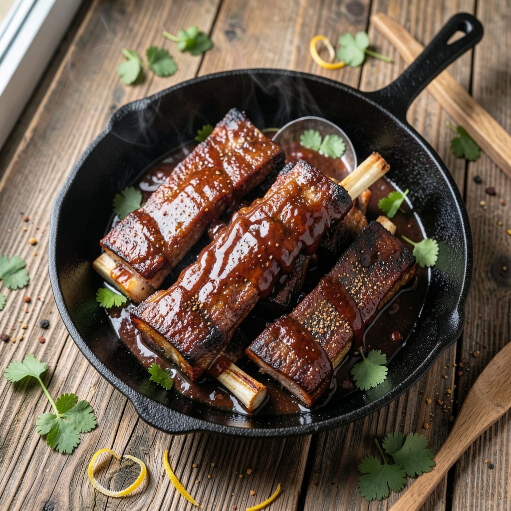 BBQ Beef Ribs Slow Cooker Recipe: Fall-Off-Bone Tenderness in 6 Hours