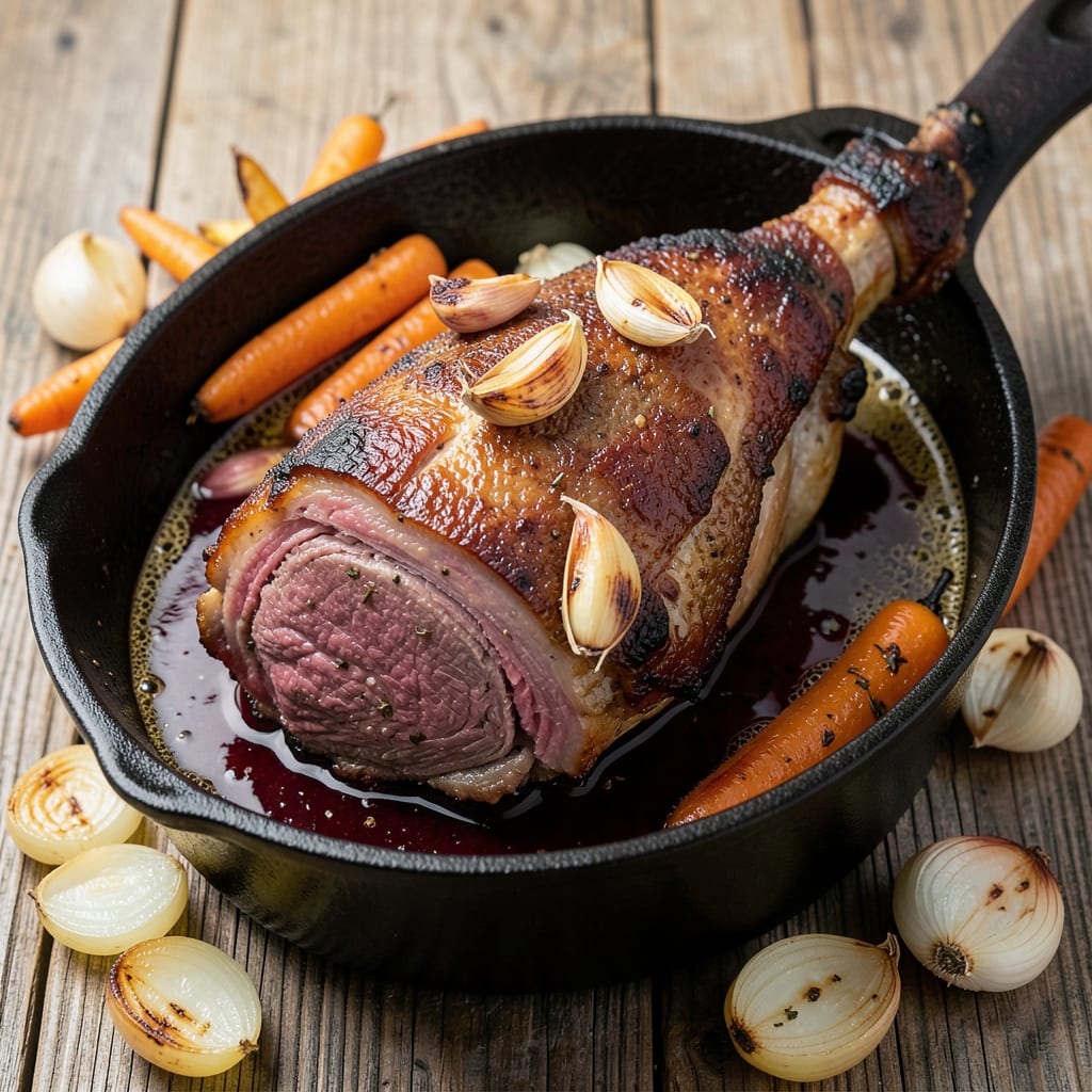 Beef Arm Roast Recipe Dutch Oven: One-Pot Crusty Bread and Savory Gravy Masterpiece