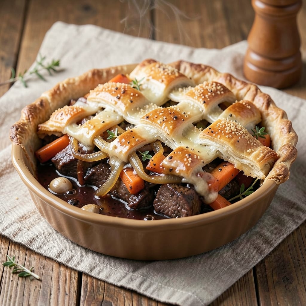 Beef and Guinness Pie Recipe: Jamie Oliver's Rich Stout and Umami Masterpiece