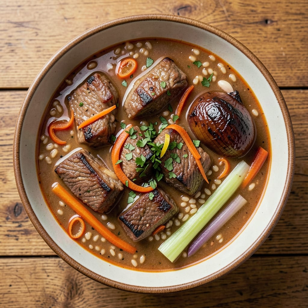 Beef Barley Soup Recipe From Scratch: Hearty Simmered Richness With Chewy Barley