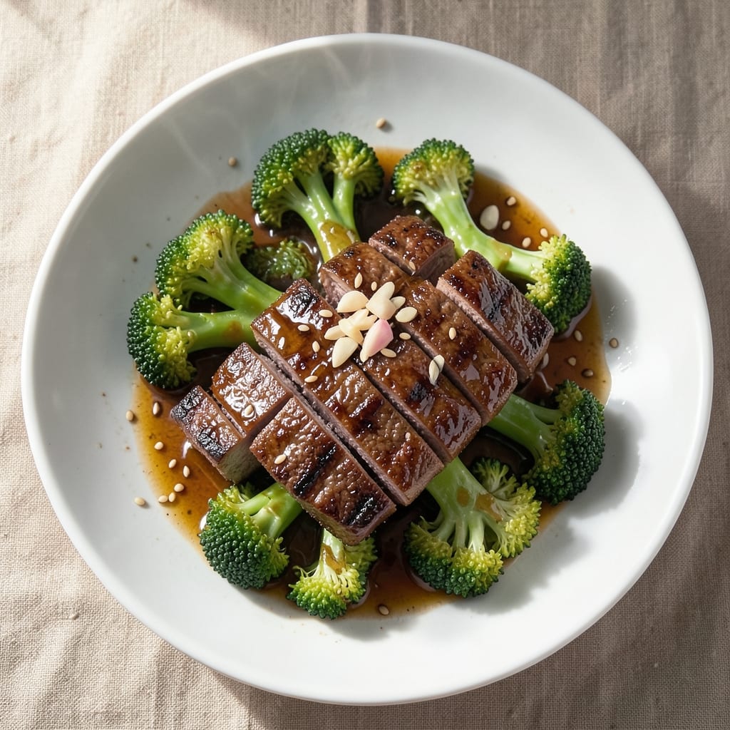 Beef and Broccoli Recipe No Soy Sauce: Umami-Packed Garlic-Ginger Glaze Magic