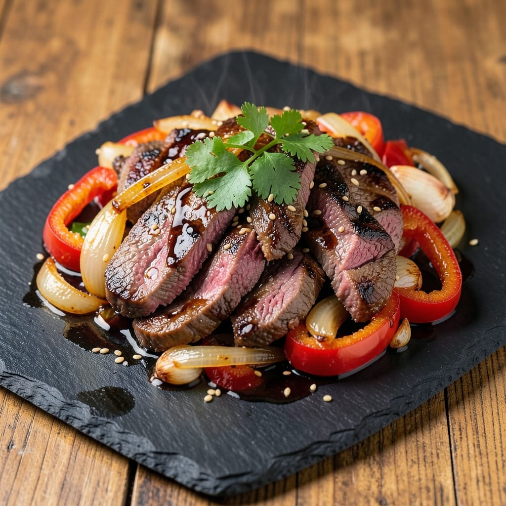 Beef Bell Pepper and Onion Recipe: One-Pan Stir-Fry With Charred Depth