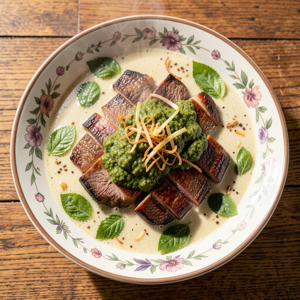 Authentic Thai Green Beef Curry Recipe: Herbal Heat and Coconut Cream Harmony