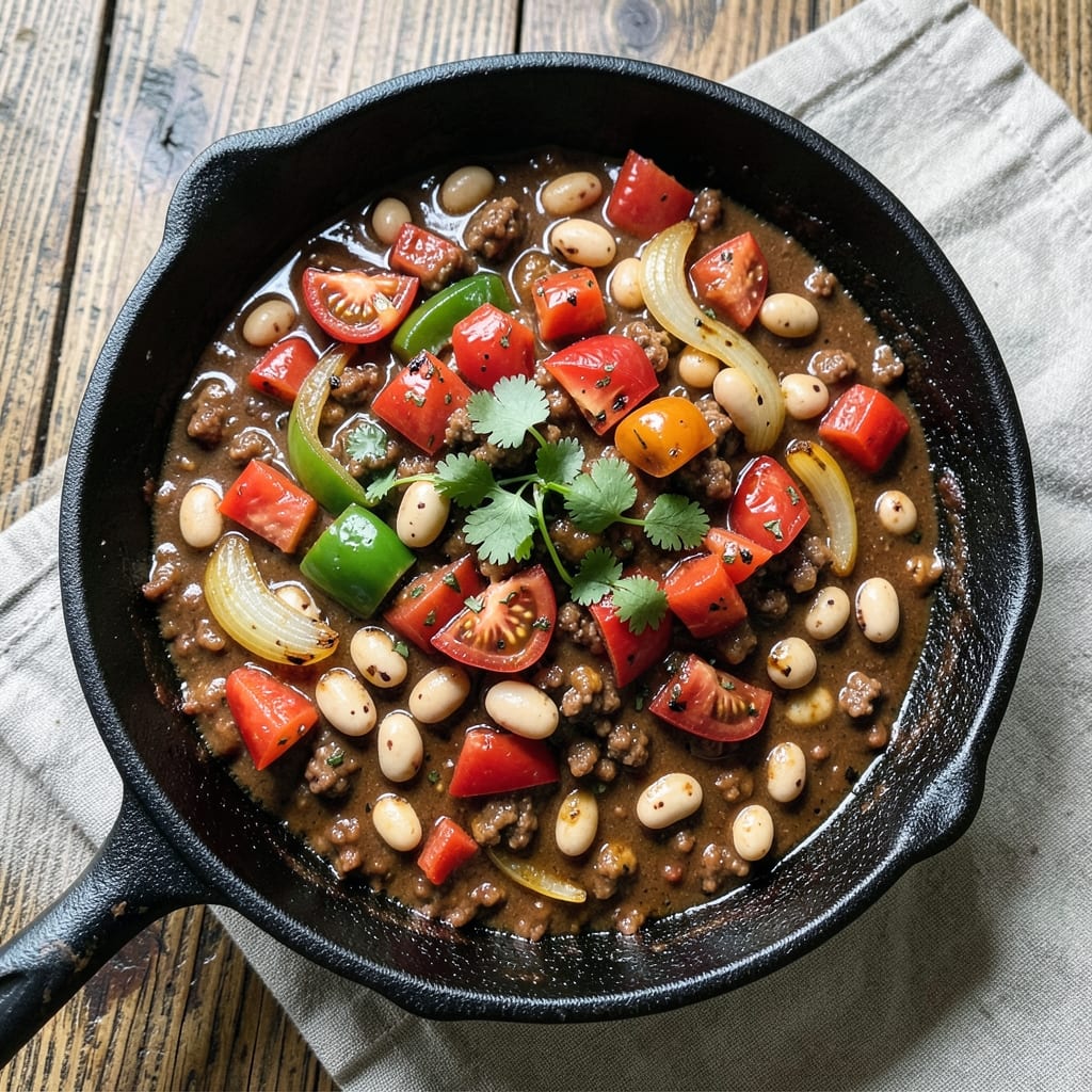Beef and Veggie Chili Recipe: Deep-Spiced One-Pot Heartiness