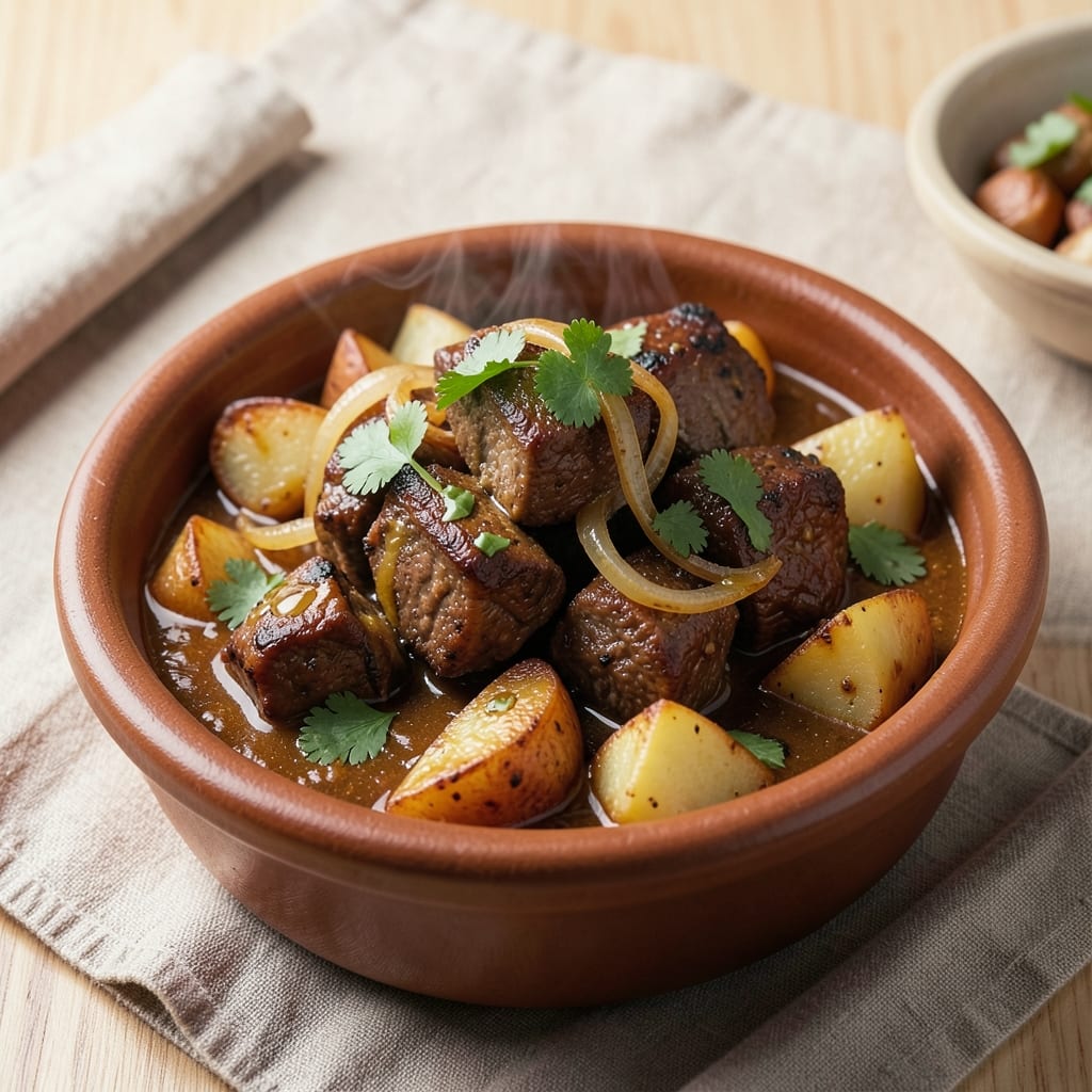 Beef Aloo Keema Recipe: Spiced Potato and Beef Stew with Earthy Depth