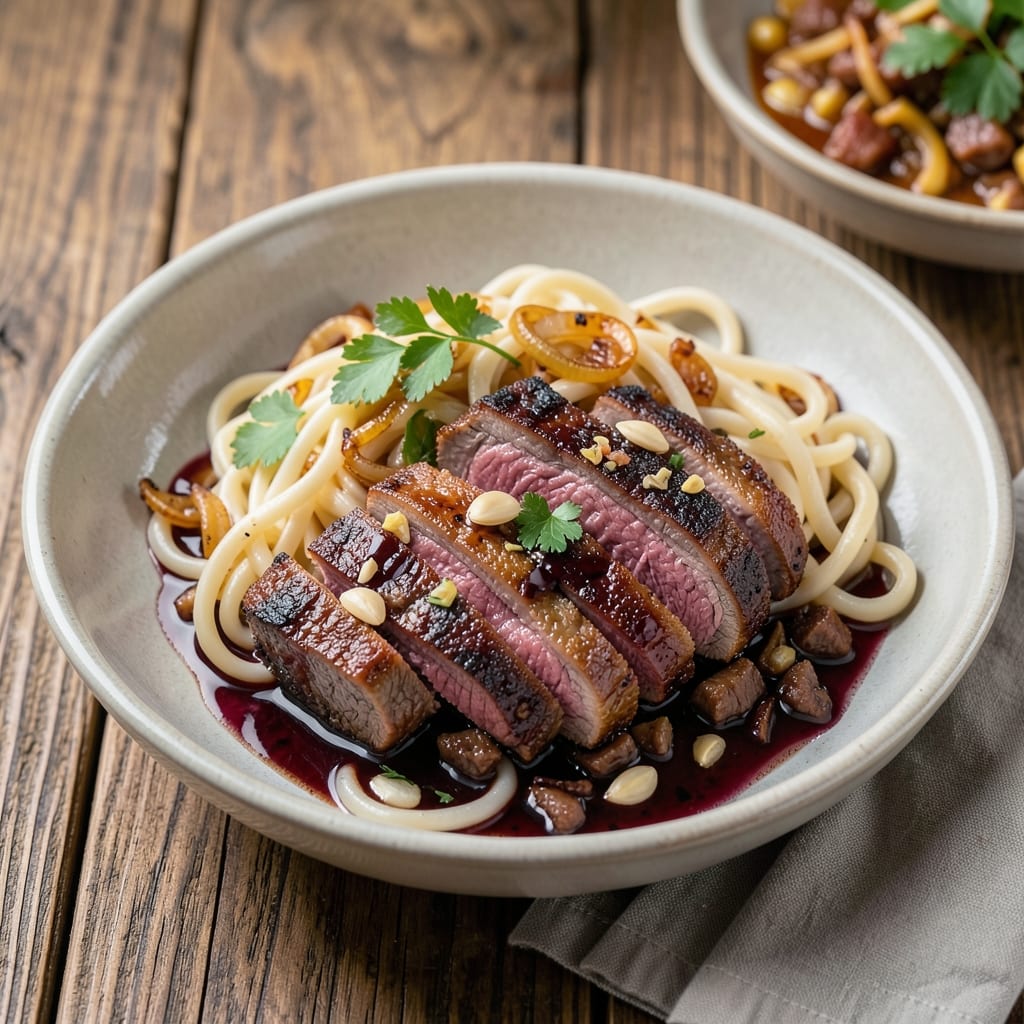 Beef and Noodles Recipe with Chuck Roast: Slow-Braised Richness With Deep Onion Caramelization