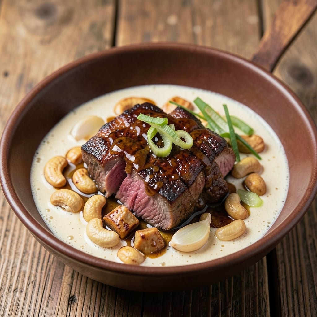 Beef and Cashew Recipe: Crunchy Nutty Depth in One-Pot Richness