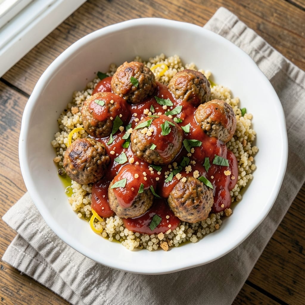 Beef and Quinoa Meatballs Recipe: Herb-Packed Bites With Nutty Crunch