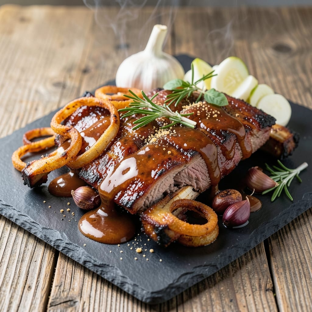 Barbecue Beef Spare Ribs Recipe: Smoky Bark and Bone-Melting Tenderness