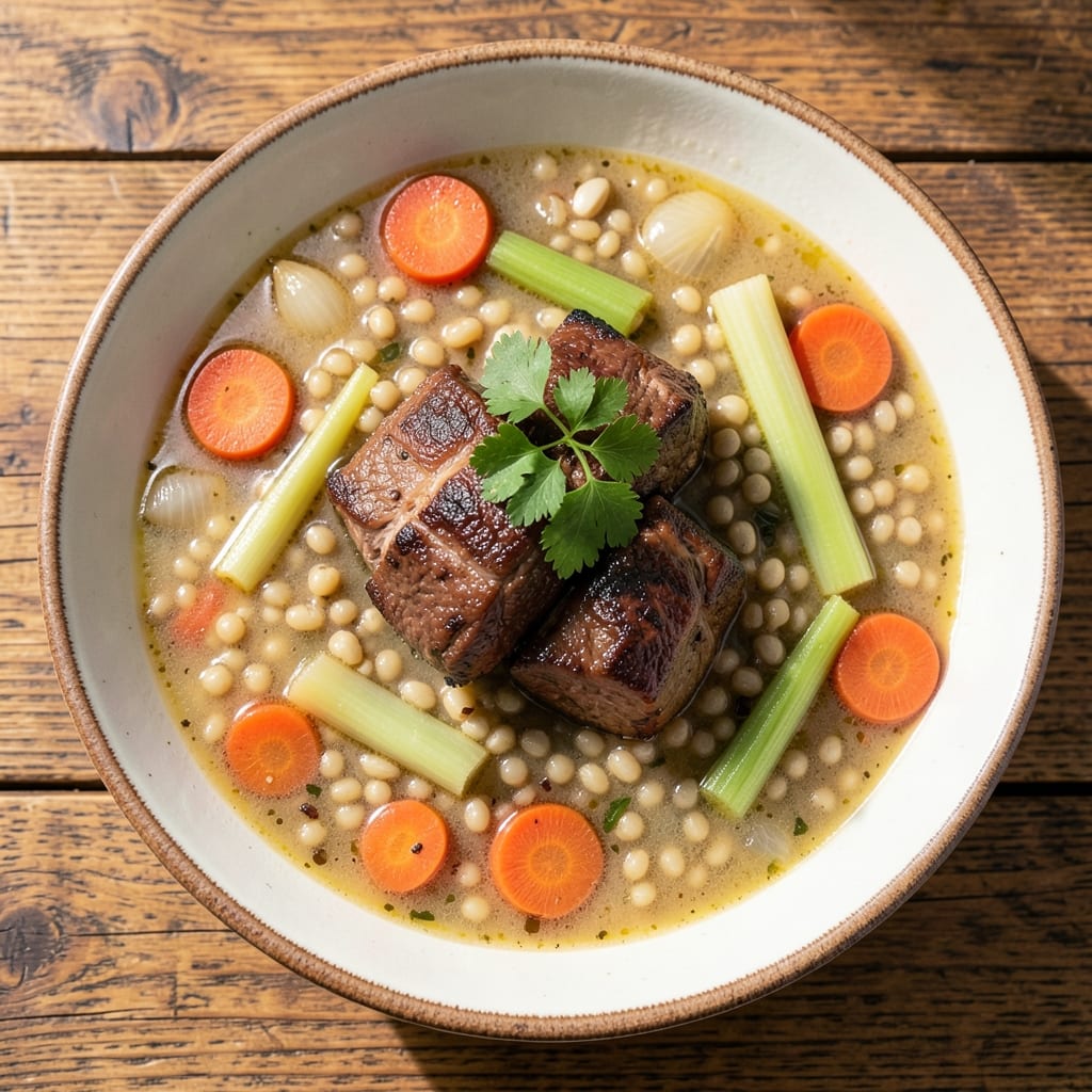 Beef Barley Soup Recipe With Leftover Beef Roast: One-Pot Revival of Savory Depth