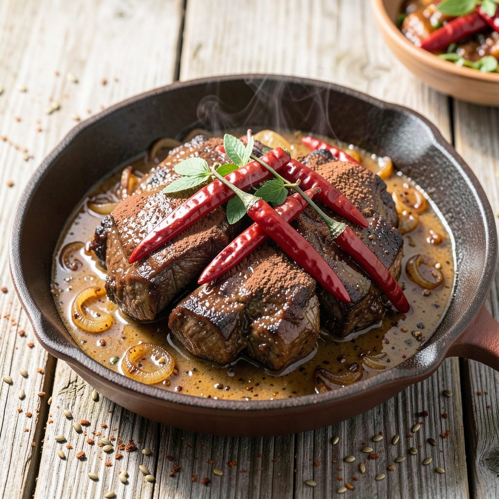 Authentic Mexican Chilli Beef Recipe: Smoky Chipotle and Cocoa-Rich Depth in One Pot