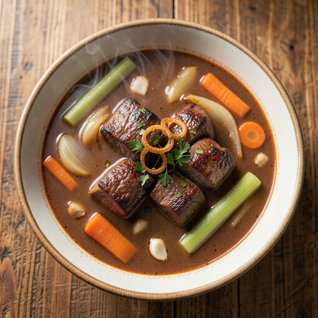 BBQ Beef Soup Recipe: Smoky, Spiced Meat That Melts With Every Ladle